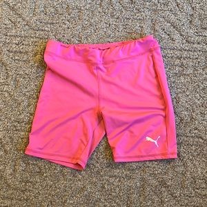 Puma girl kids shorts